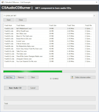 Microncode CSAudioCDBurner